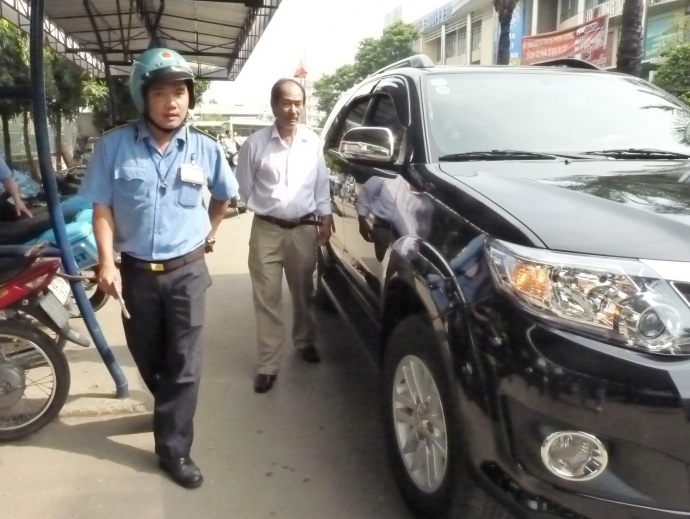 Thanh tra Sở GTVT xử phạt một trường hợp vi phạm