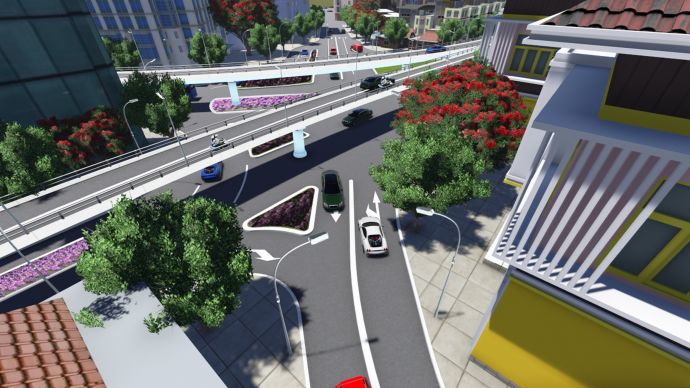 cầu vượt ng&atilde; s&aacute;u G&ograve; Vấp