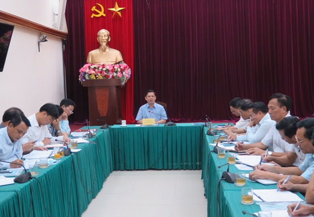 Chỉ đạo tại cuộc họp, Bộ trưởng Nguyễn Văn Thể y&ecirc;u