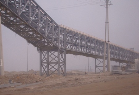 Một băng chuyền trong dự &aacute;n Formosa