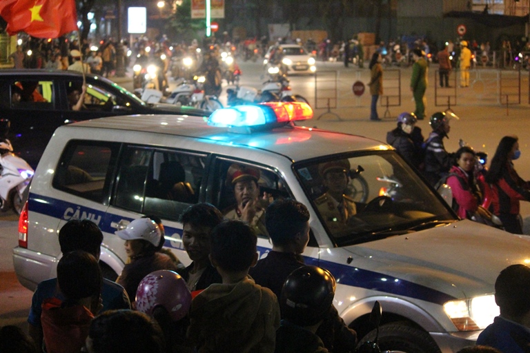 Sau- chien- thang- U23- Viet- Nam- CSGT- Hue- vat-