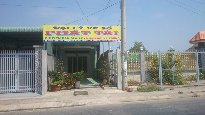 Đại l&yacute; v&eacute; số Ph&aacute;t T&agrave;i