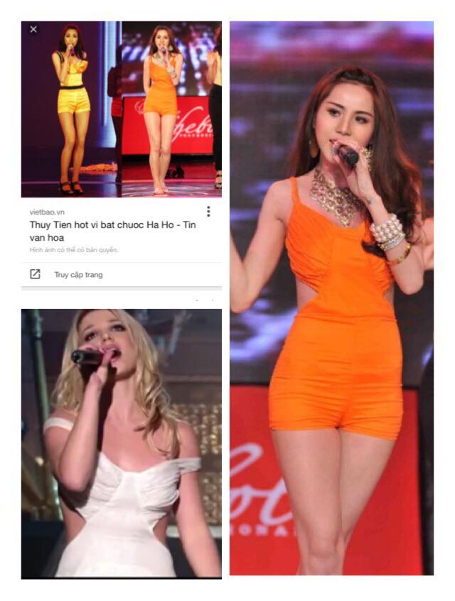 Thuy Tien buc xuc vi bi noi la copy ha ho