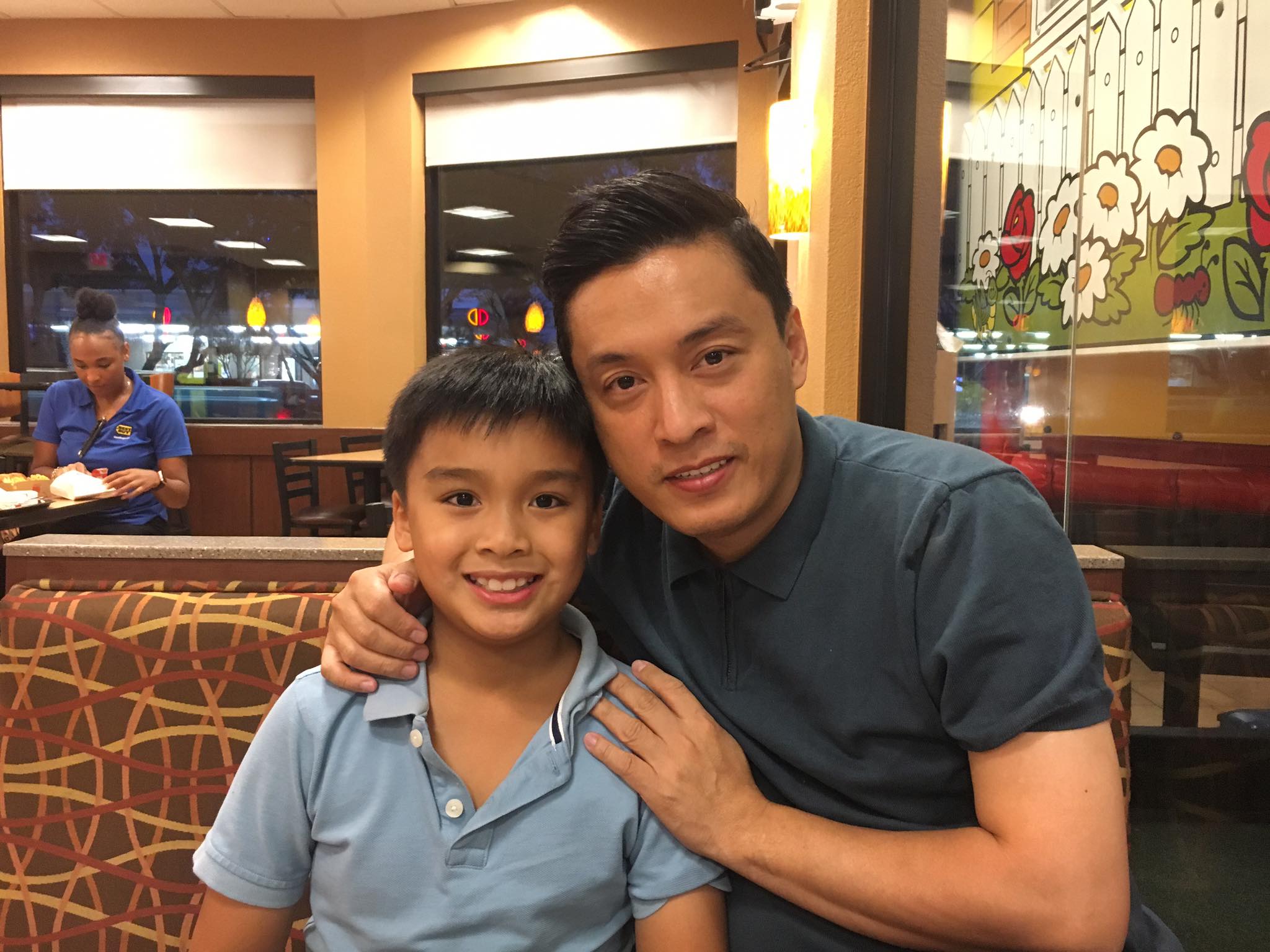 Lam Truong lo lang cho con trai