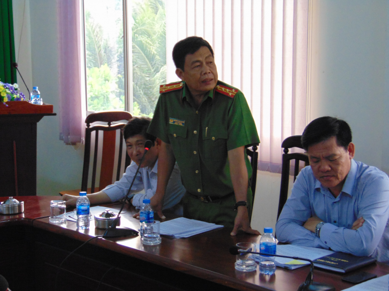 Đại t&aacute; Trương Ngọc Danh, PGĐ C&ocirc;ng an tỉnh C&agrave; Mau