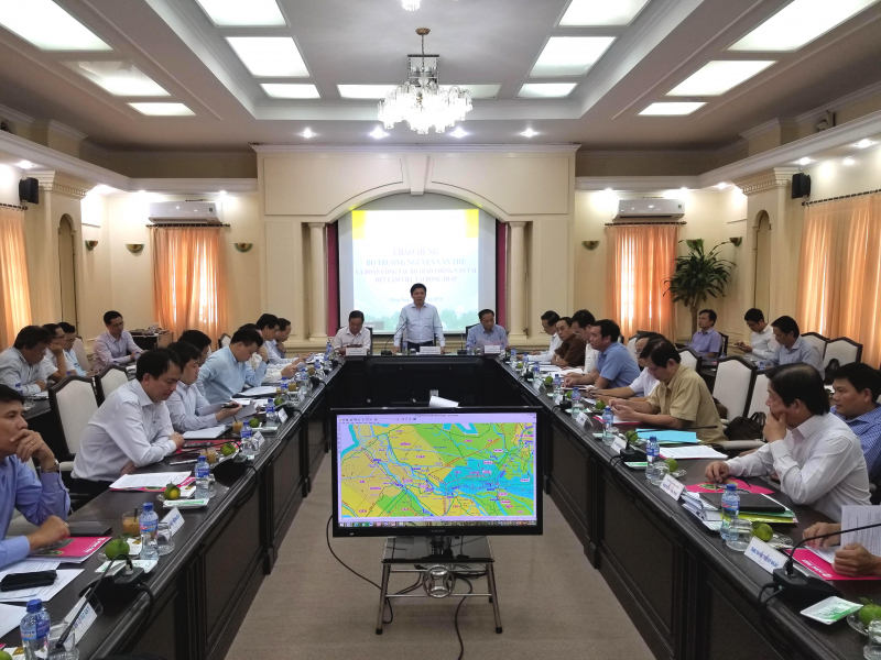 Đo&agrave;n c&ocirc;ng t&aacute;c Bộ GTVT l&agrave;m việc tại Đồng