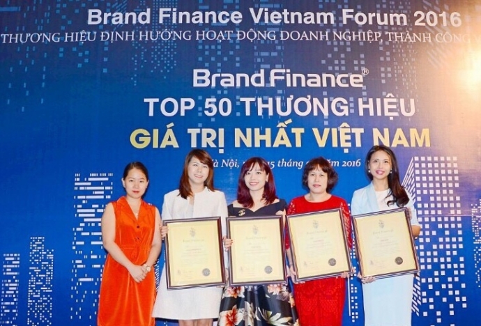 Vingroup so huu 5 thanh vien lot Top 50 Brand Fina