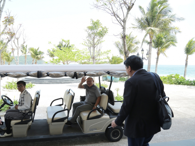 HLV U23 Viet Nam Park Hang Seo tai JW Marriott Phu