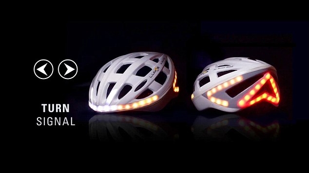 Chiếc mũ Lumos có thể giúp người lái xe