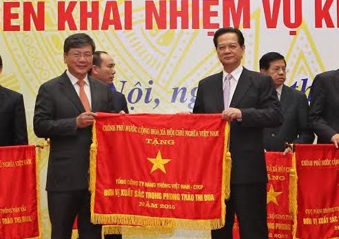 Tong cong ty Hang khong VN nhan co thi dua cua Chi
