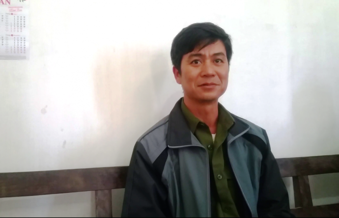 Trưởng c&ocirc;ng an x&atilde; Nghĩa B&igrave;nh