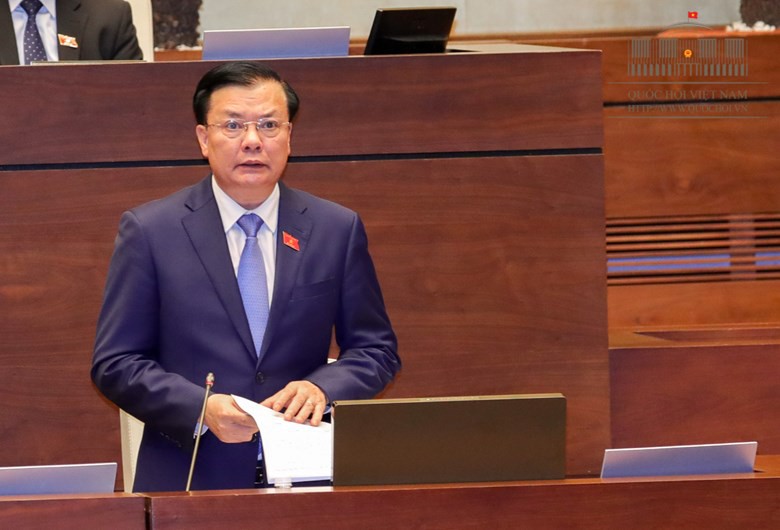 Bo truong dinh tien dung tra loi chat vanjpg