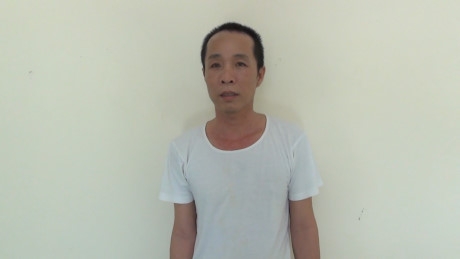 Đối tượng Điền tại cơ quan điều tra