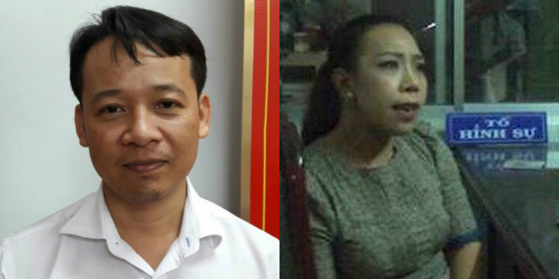 h&igrave;nh gh&eacute;p vụ nh&agrave; b&aacute;o Uyển