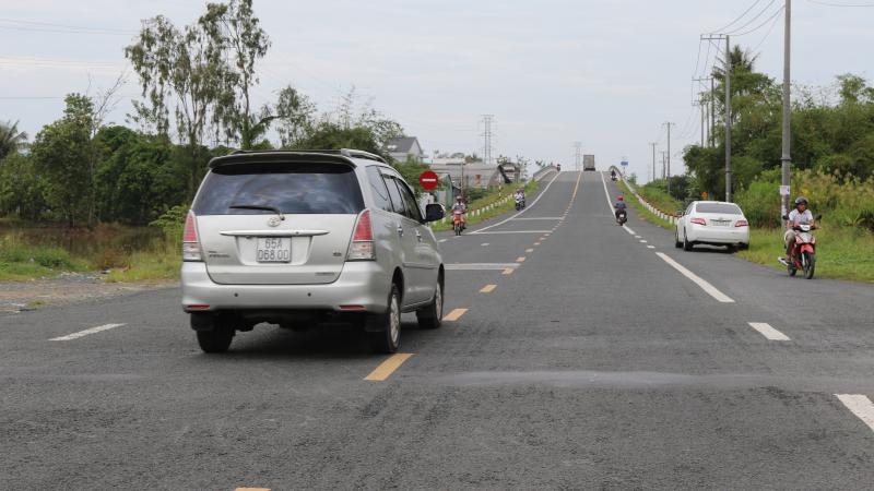 Một điểm xung yếu tr&ecirc;n QL 91 thường xuy&ecirc;n xảy ra T