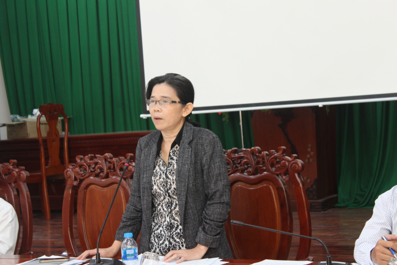 Ba Đ&agrave;o Trưởng Ban Kinh tế- Ng&acirc;n s&aacute;ch HĐND TP chủ t