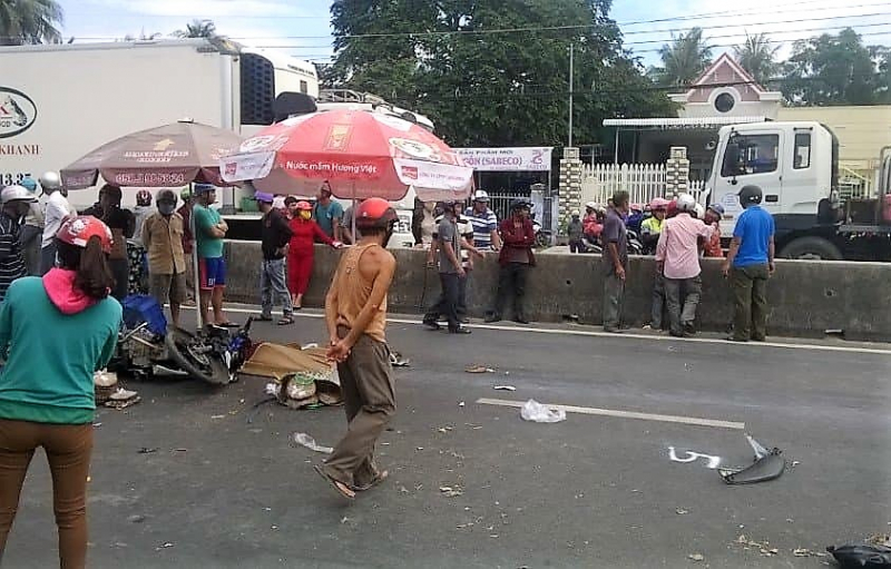 ảnh 5 vụ tai nạn tại Cam Th&agrave;nh Bắc
