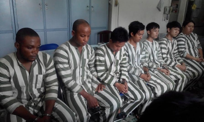 C&aacute;c đối tượng bị bắt