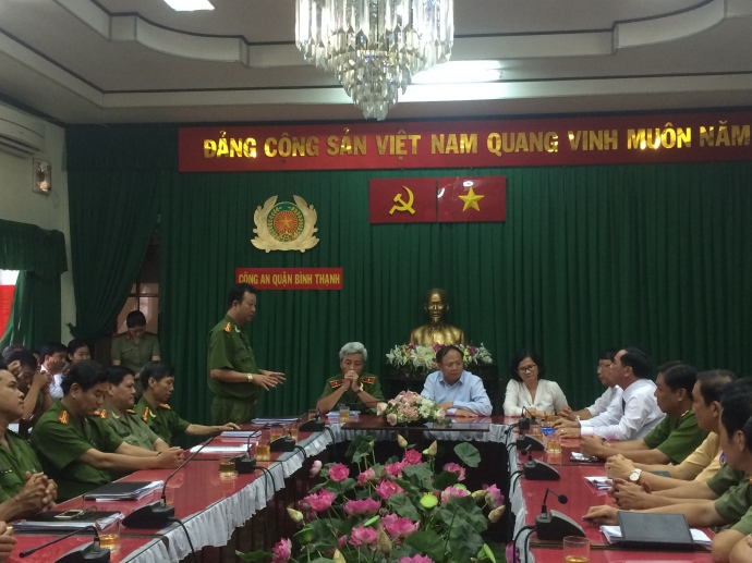 Đại t&aacute; Nguyễn Ho&agrave;ng Thắng th&ocirc;ng tin kh&aacute;m ph&aacute; vụ &aacute;n