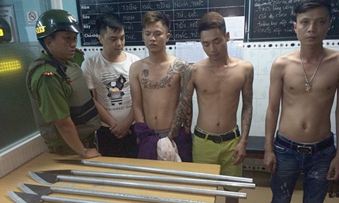 C&ocirc;ng an TP. HCM trấn &aacute;p tội phạm. ảnh minh họa