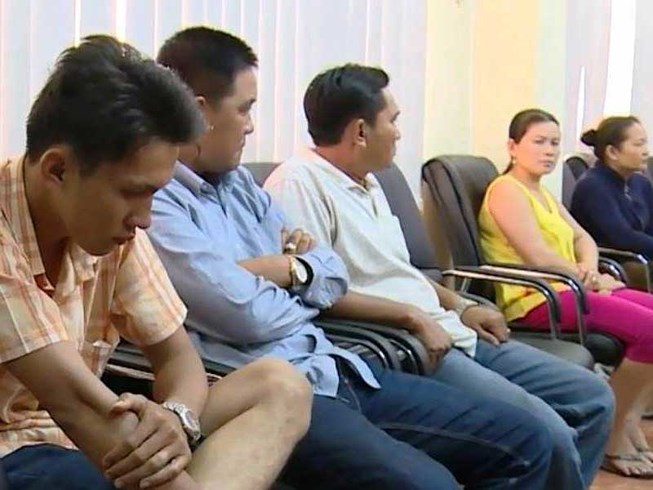 C&aacute;c đối tượng li&ecirc;n quan tại cơ quan c&ocirc;ng an