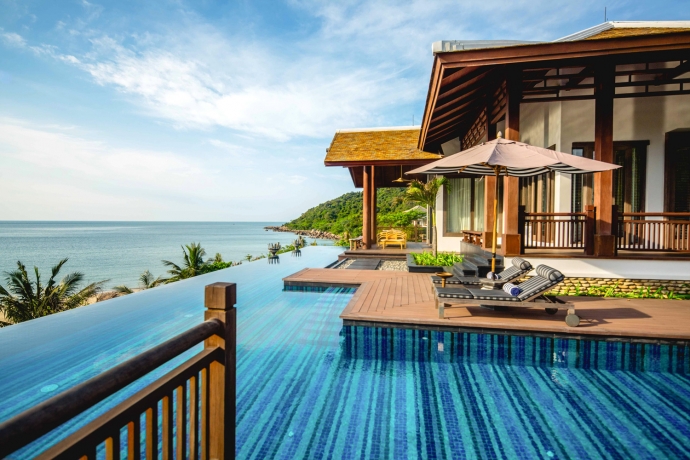 Biet thu tai InterContinental Danang Sun Peninsula