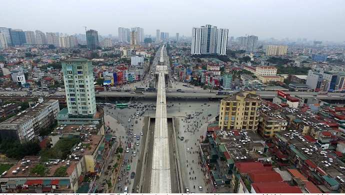 nut giao Thanh Xuan