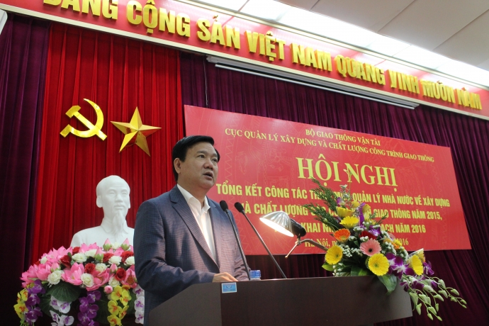 Bo truong Dinh La Thang phat bieu tai hoi nghi chi