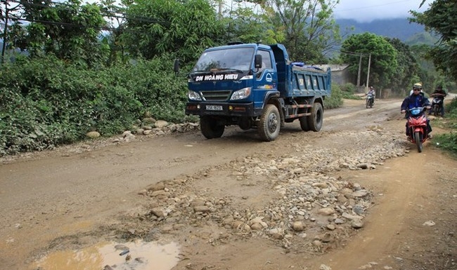 QL4D qua tỉnh L&agrave;o Cai đang bị xuống cấp nghi&ecirc;m trọ