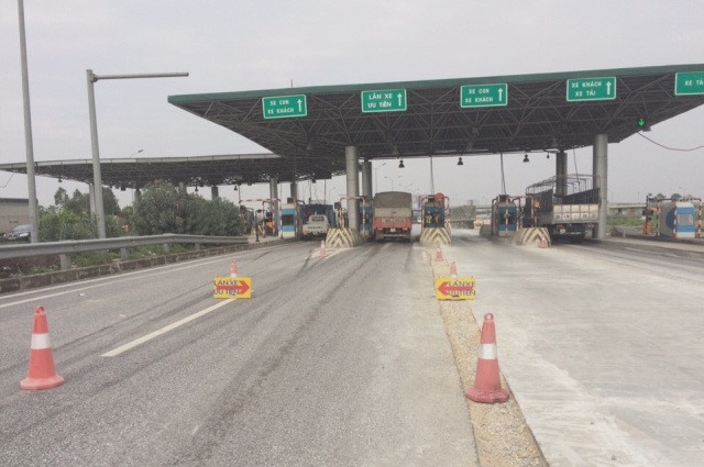 Trạm Đại Xuy&ecirc;n đ&atilde; dừng thu ph&iacute; nhưng hệ thống l&ocirc; c