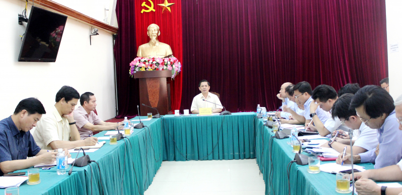 Bộ trưởng Nguyễn Văn Thể chủ tr&igrave; cuộc họp