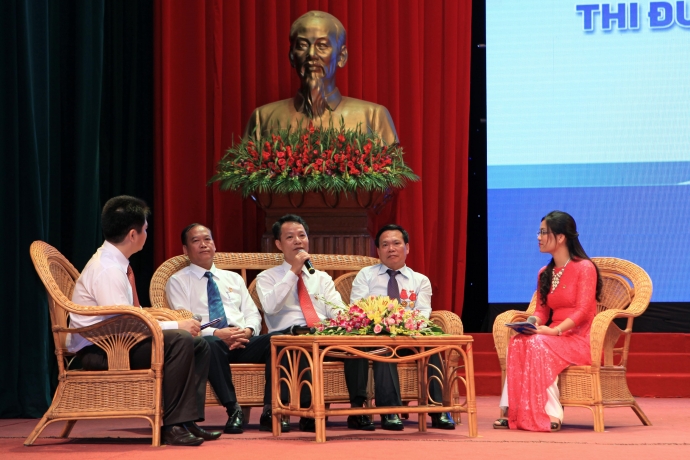 Giao lưu tại đại hội