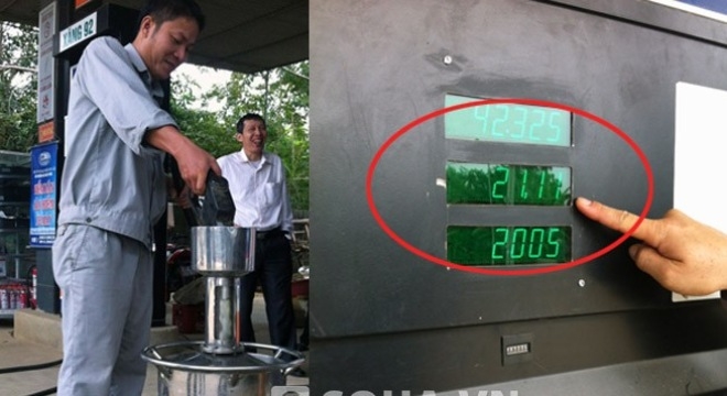 Gắn ch&iacute;p gian lận xăng dầu, phạt t&ugrave; cả kẻ b&aacute;n lẫn 