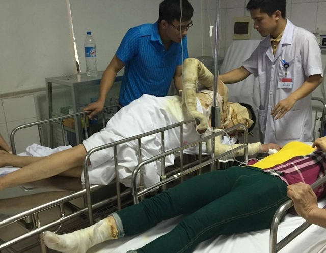 C&ocirc;ng nh&acirc;n từng đ&igrave;nh c&ocirc;ng 1 th&aacute;ng trước khi xảy ra 