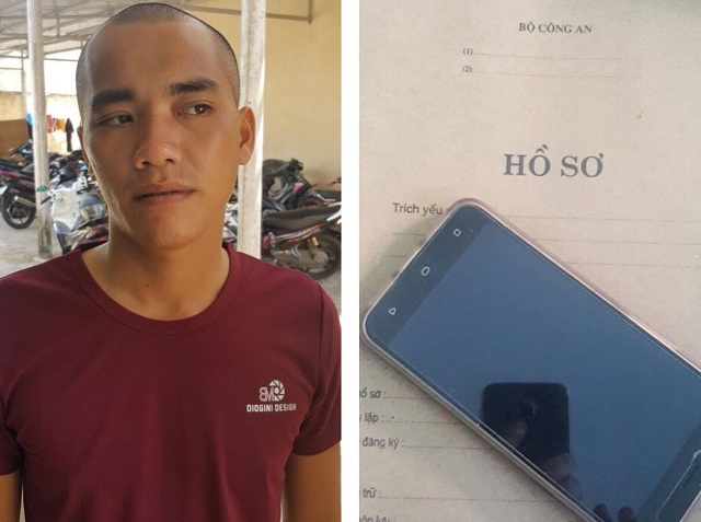 nh&agrave; sư trộm điện thoại