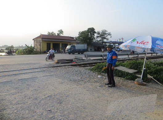 g&aacute;c đường ngang