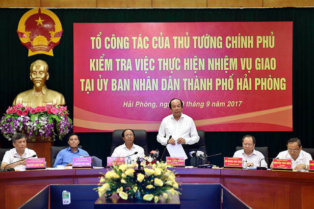 To cong tac lv voi UBND Hai Phong 2