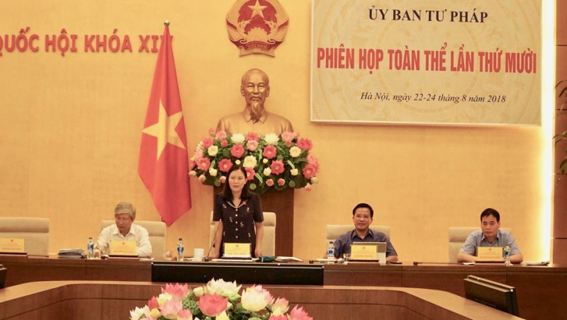 Phiên họp toàn thể của Uỷ ban Tư pháp 2
