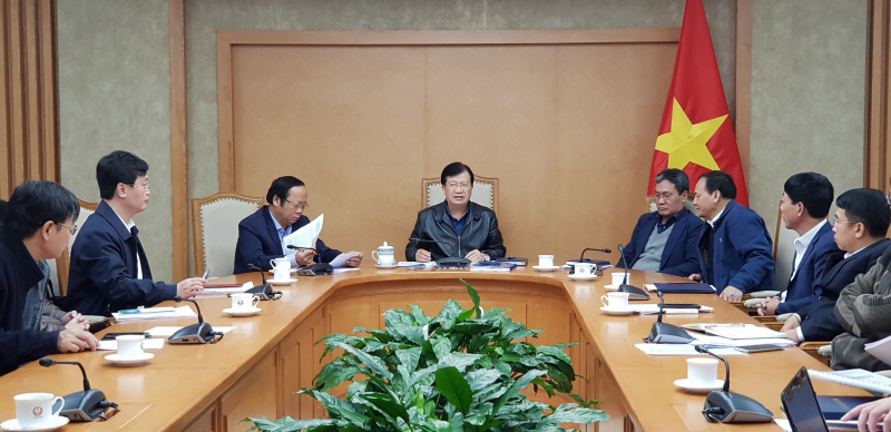 Phó Thủ tướng trịnh Đình Dũng chủ trì cu