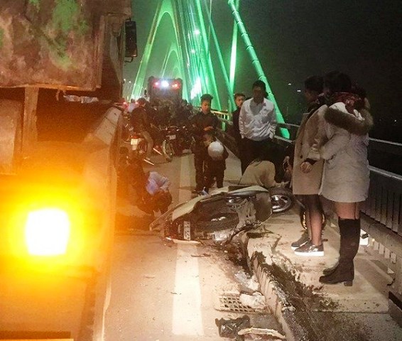 Hiện trường vụ tai nạn