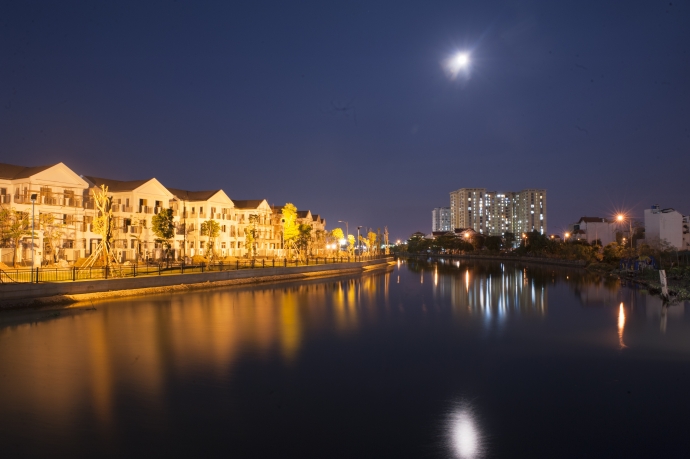 C&ocirc;ng tr&igrave;nh Lakeview City đang được nhanh ch&oacute;