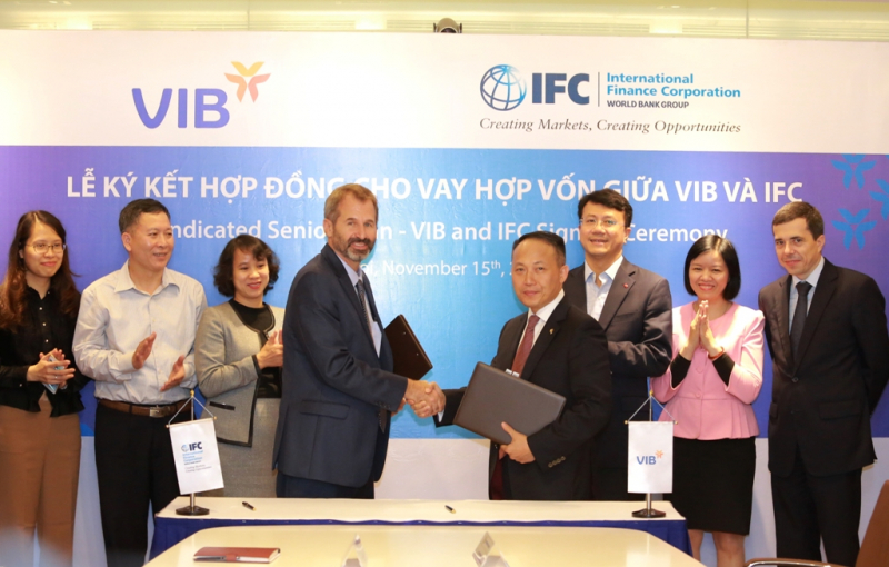 IFC&VIB tại lễ ký kết hợp đồng cho vay h
