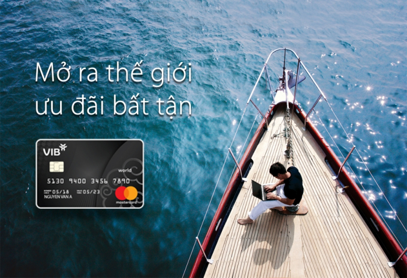 Nhiều ưu đ&atilde;i với thẻ VIB World MasterCard