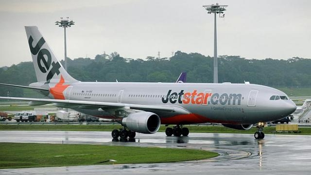 Một m&aacute;y bay của Jestar