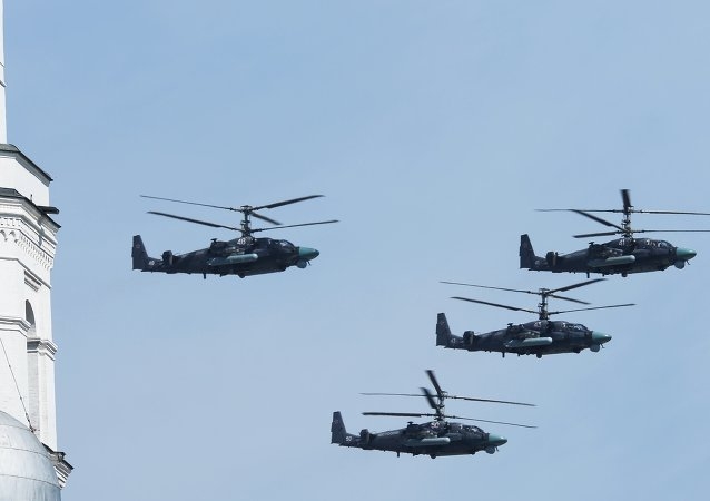 Trực thăng tấn c&ocirc;ng Alligator Ka 52