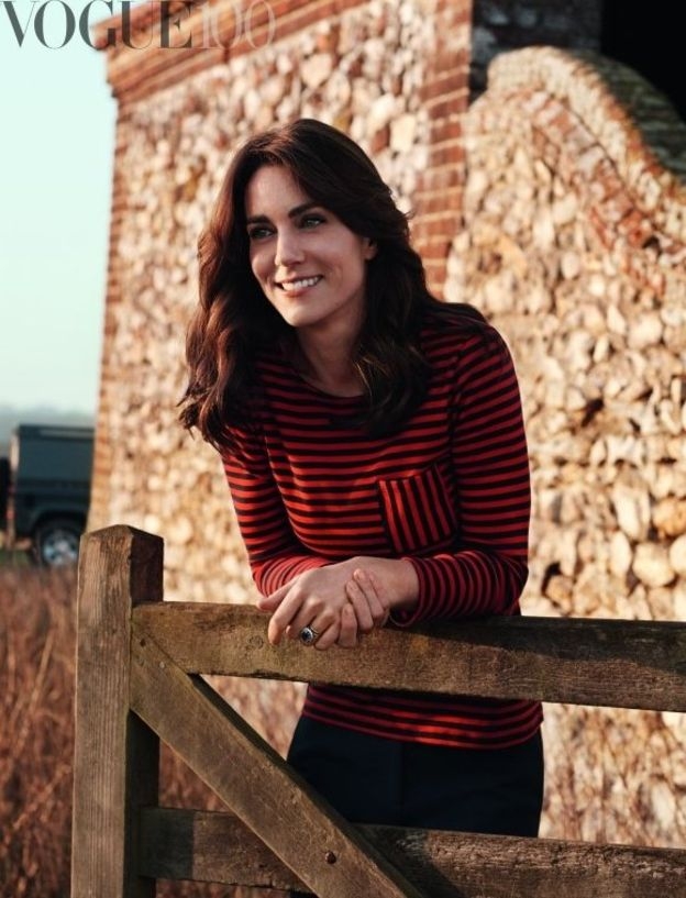 Hình ảnh Công nương Kate trên trang bìa tạ