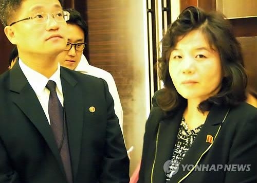 B&agrave; Choe Son Hui, Ph&oacute; Cục trưởng Cục Đối ngoại Mỹ B