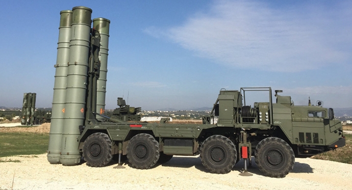 Si&ecirc;u hệ thống ph&ograve;ng kh&ocirc;ng của Nga S-400 Tr