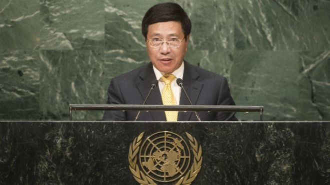 Phó Thủ tướng Phạm Bình Minh phát biểu t