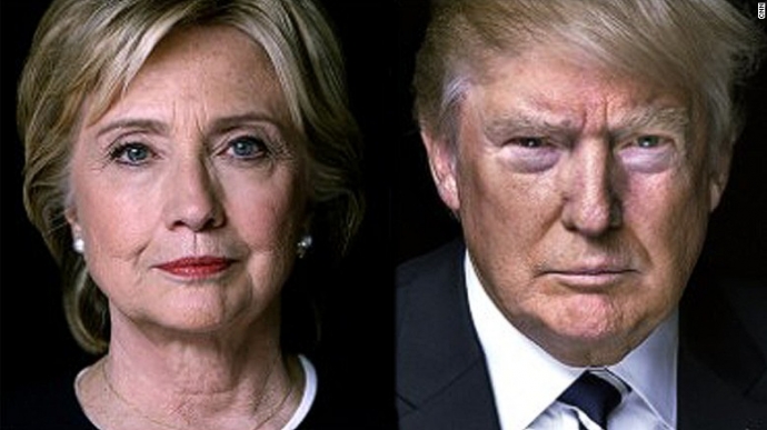 trump- clinton